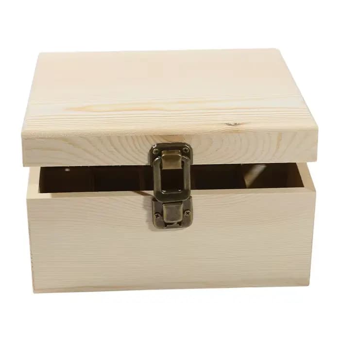 Boîte de rangement en bois pour huiles essentielles