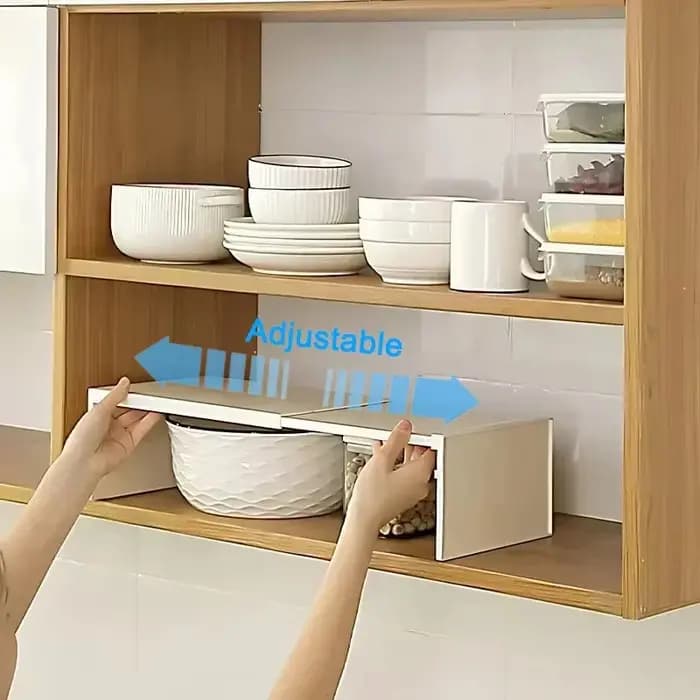 1/2 pièces cuisine extensible armoire étagère placard séparé support de rangement comptoir organisateur épices