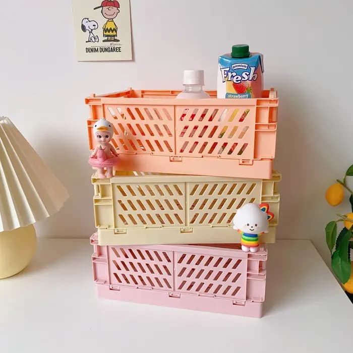 Caisse pliable en plastique