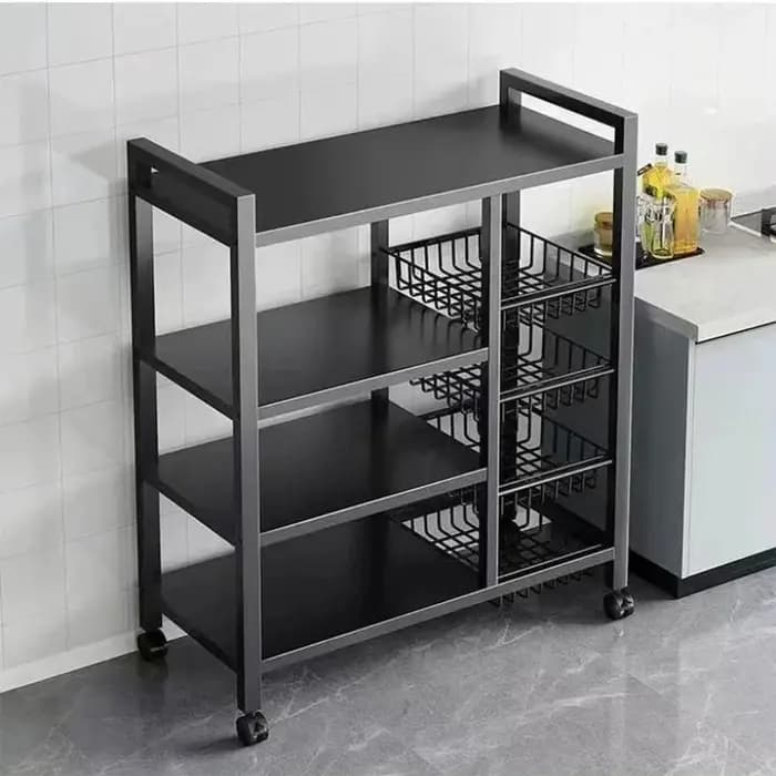 Étagère de rangement de cuisine à plusieurs niveaux