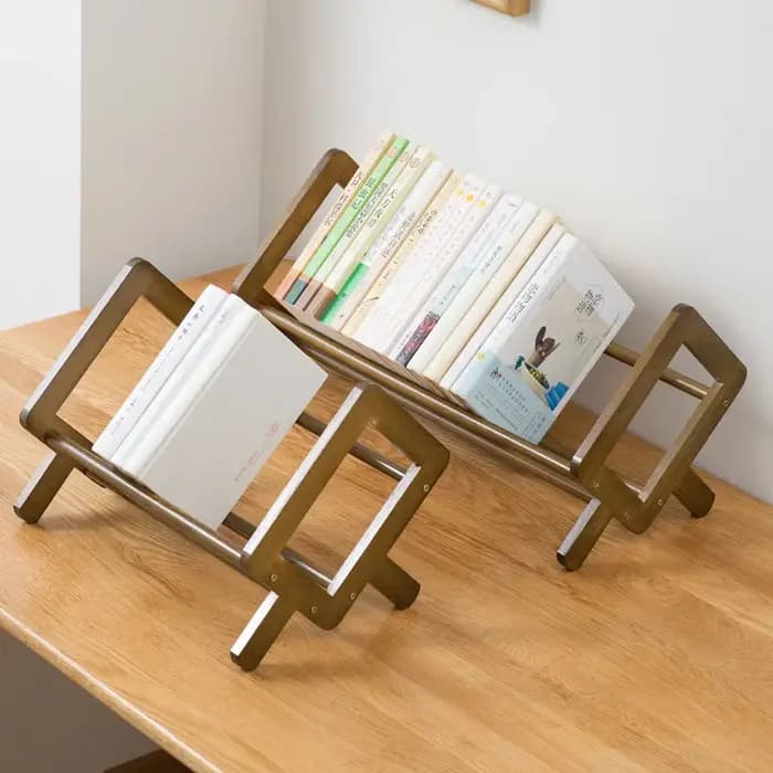 Étagère de bureau bibliothèque Table de chambre petite