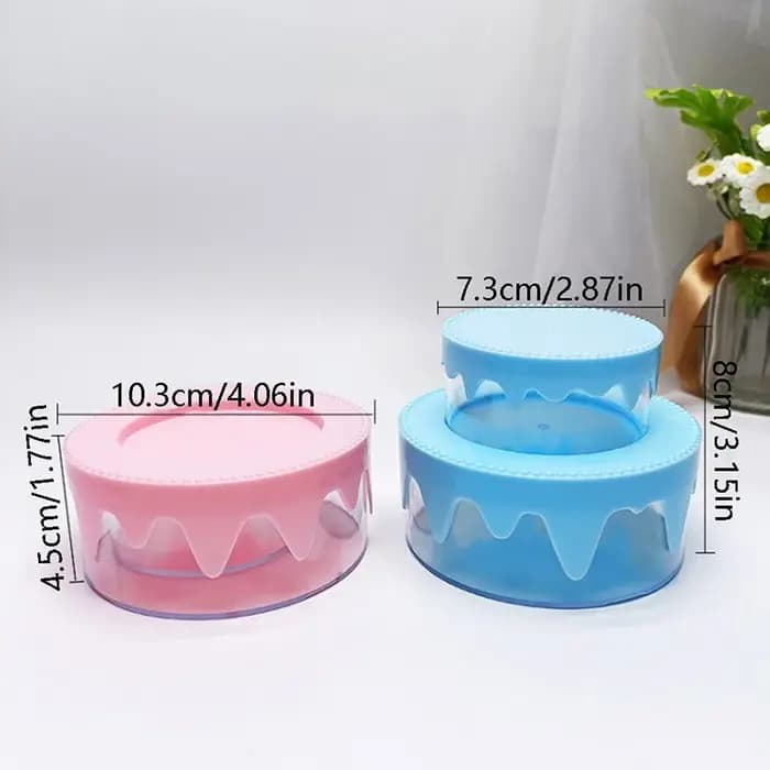 Boîte de rangement en plastique faite à la main pour enfants