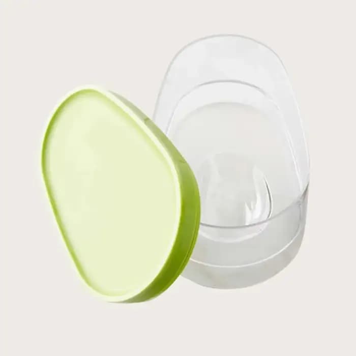 Boîte de stockage des aliments en forme d'avocat, 1 pièce, gain de place, récipient de fruits en pla