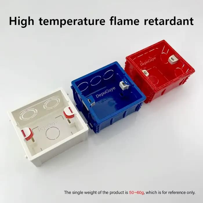 Boîte de montage électrique générale modèle 86