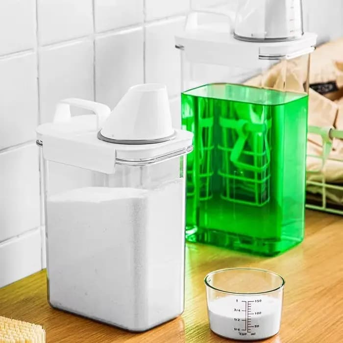 Distributeur hermétique de détergent à lessive