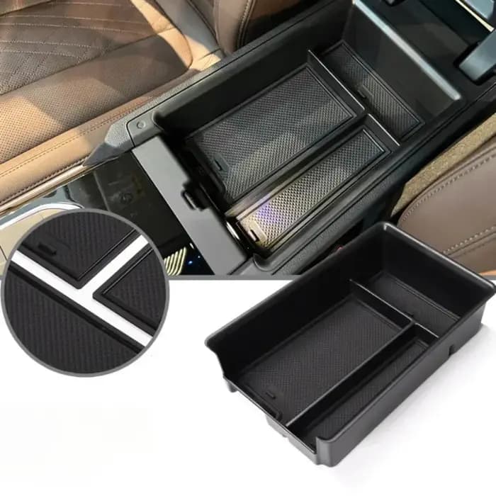 Boîte de rangement d'accoudoir intérieure pour BMW série 3 4 G20 G21 G28 2020 2021 2022 2023 2024 pour 320i 330i 430i