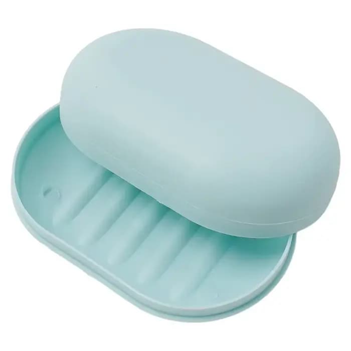 HORegina-Boîte à vaisselle en PP avec couvercle, conteneur portable scellé, douche de voyage, 11.2x7