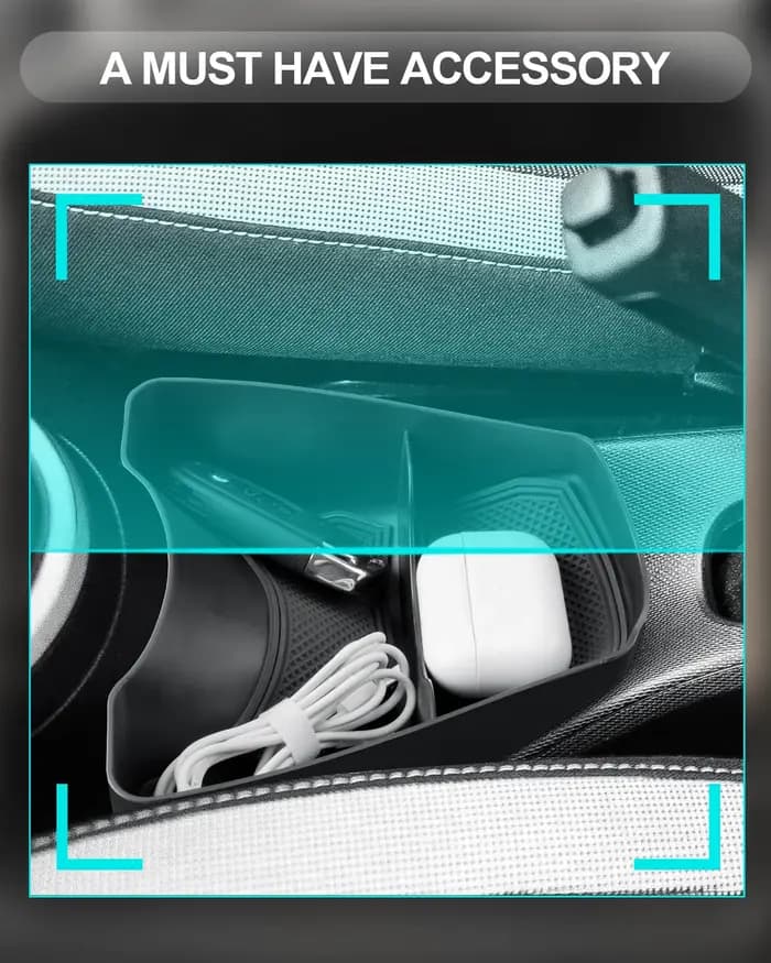 Boîte de rangement centrale pour voiture LFOTPP pour Renault Twingo 3 2014-2023 2024