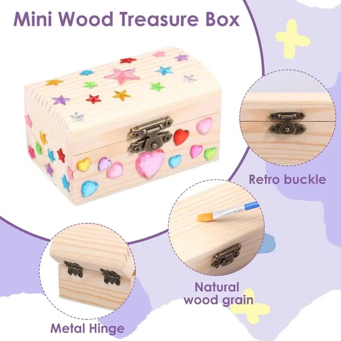 Boîte de rangement de bijoux 10 pièces