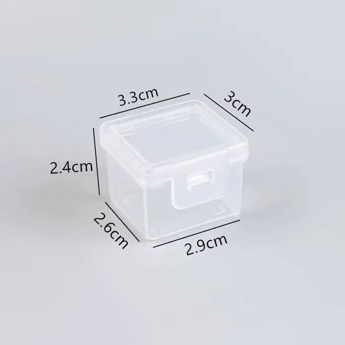 Boîte de rangement de petites pièces, Mini boîte d'accessoires de quincaillerie, boîte en plastique