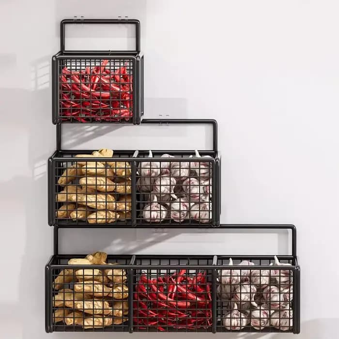 Panier de rangement en fil métallique