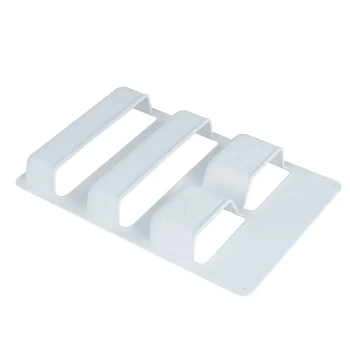 Pochette de rangement pour porte de compartiment de toilettes de camping-car blanc