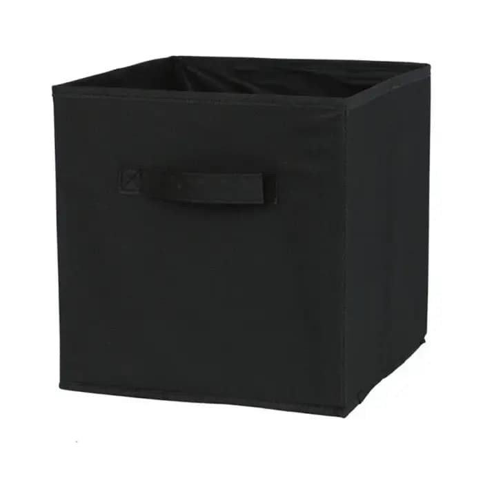 Boîte de rangement pliable en tissu non tissé Cube