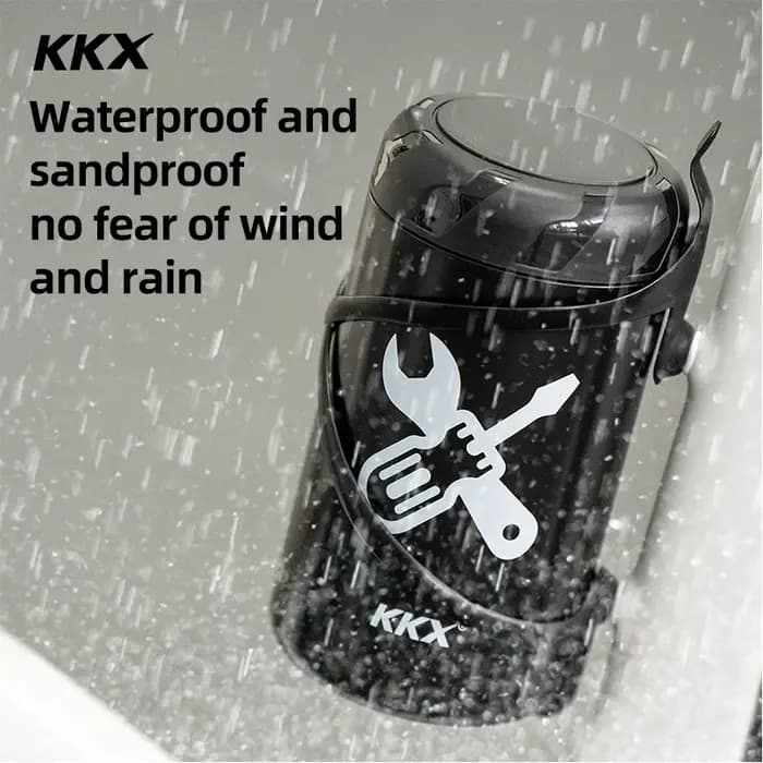 Boîte de rangement capsule KKX pour porte-bidon de vélo – Idéale pour ranger clés