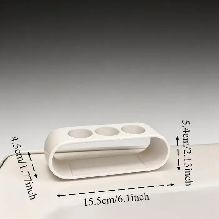 Support pour brosse à dents électrique - Peut accueillir 3 brosses