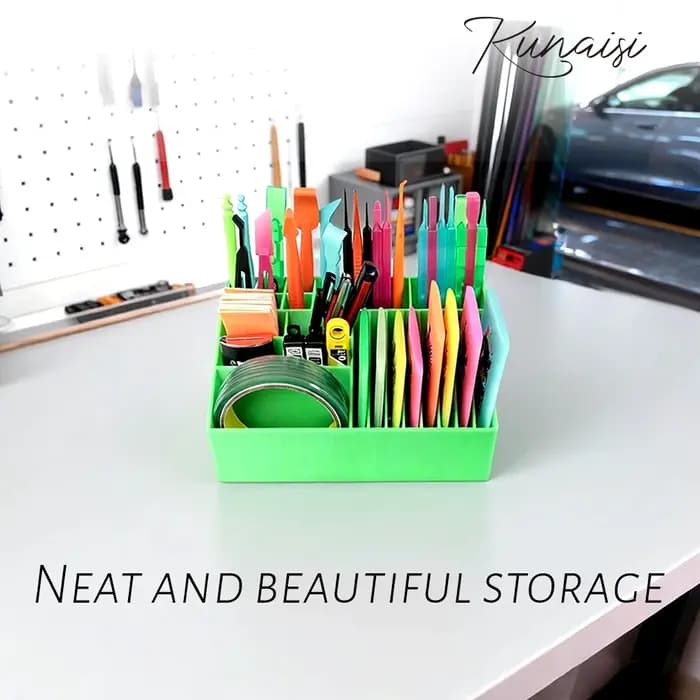 KUNAISI boîte de rangement diverses outil d'organisation de bureau d'impression 3D