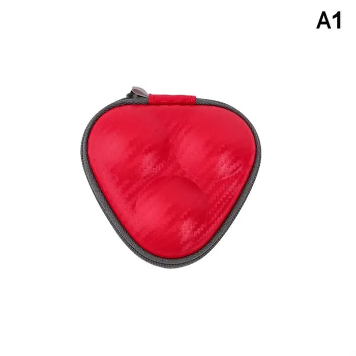 Boîte de rangement pour 3 balles de ping-pong, sac de rangement, boîtes rigides, organisateur en PU, accessoires de sport d'intérieur, étanche