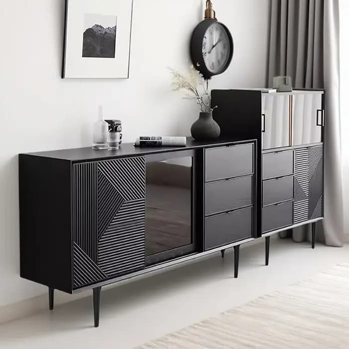 Wabi Sabi armoires de salon simples Premium élégant rustique français