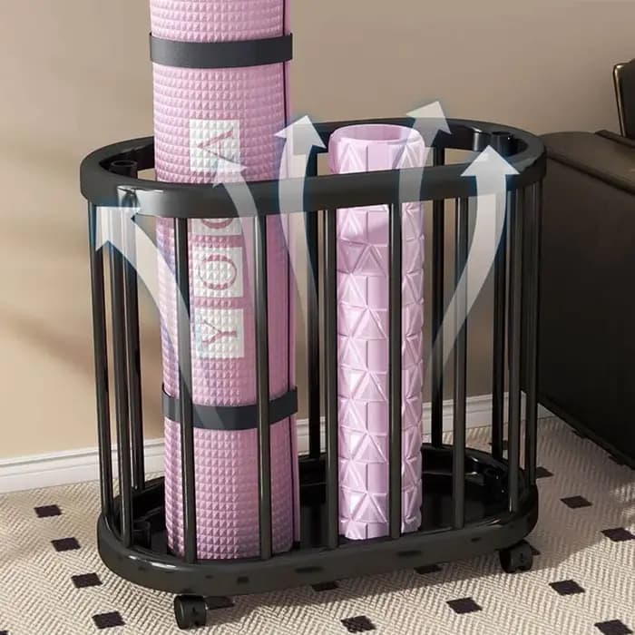 Panier de rangement multifonctionnel avec roulettes
