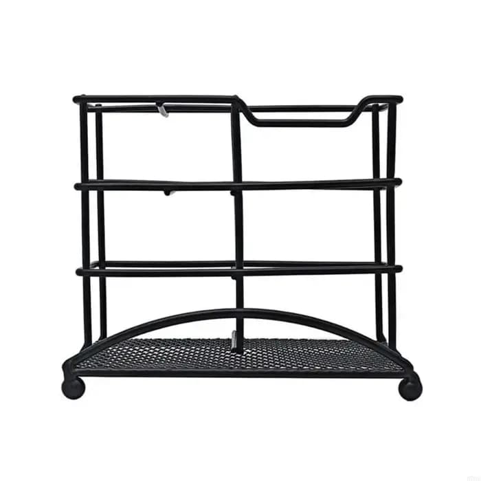 Rack stockage fer robuste Utilisation des espaces verticaux Installations faciles idéales pour les petits appartements