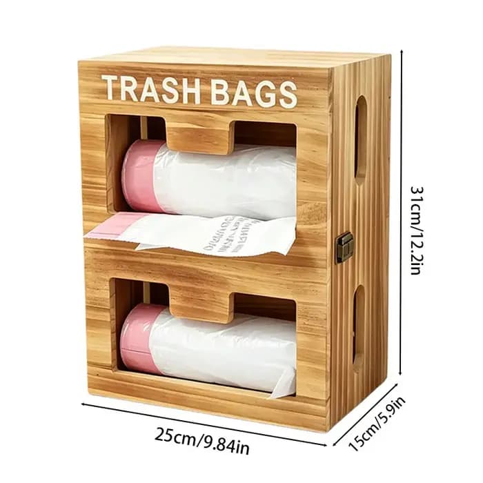 Boîte de rangement en bois IDUK pour la maison