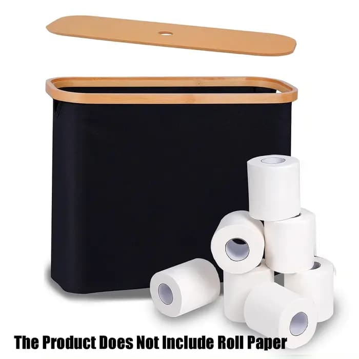 Boîte de rangement de papier 1 rouleau, grande capacité, tige de Support, adaptée au stockage de pap