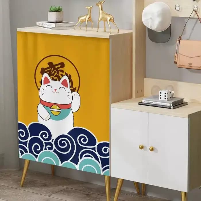 Rideau de protection moderne VIKAMA pour armoire
