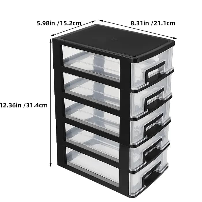 Armoire de rangement à cinq niveaux