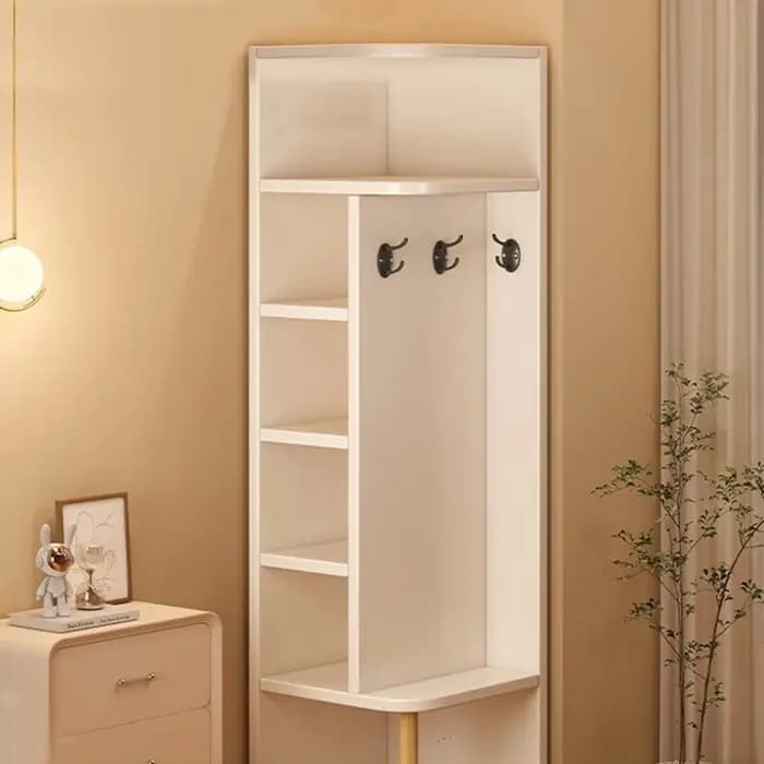 Armoire de rangement d'angle pour usage domestique