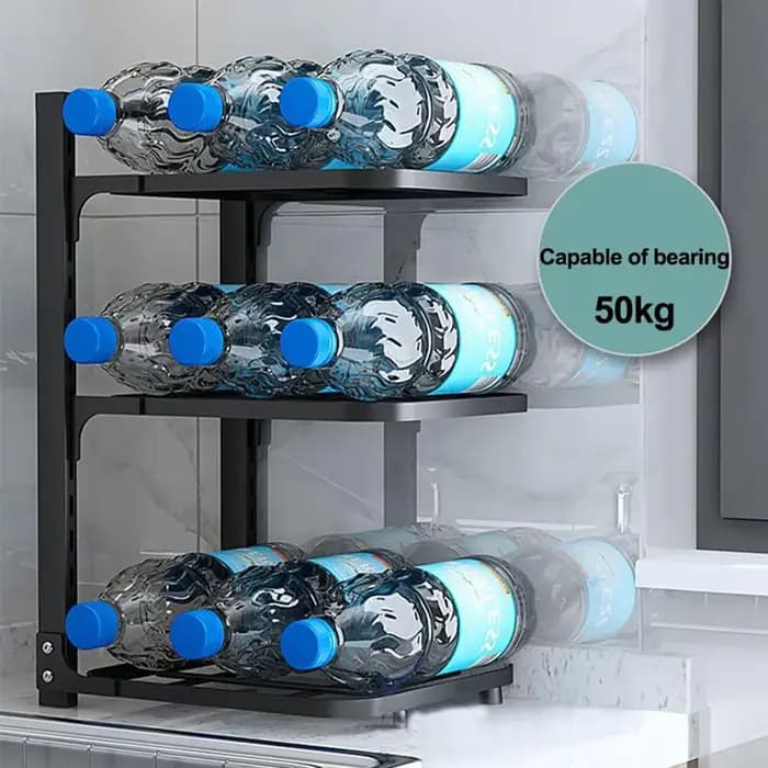 Support de rangement pour casseroles et poêles sous l'évier