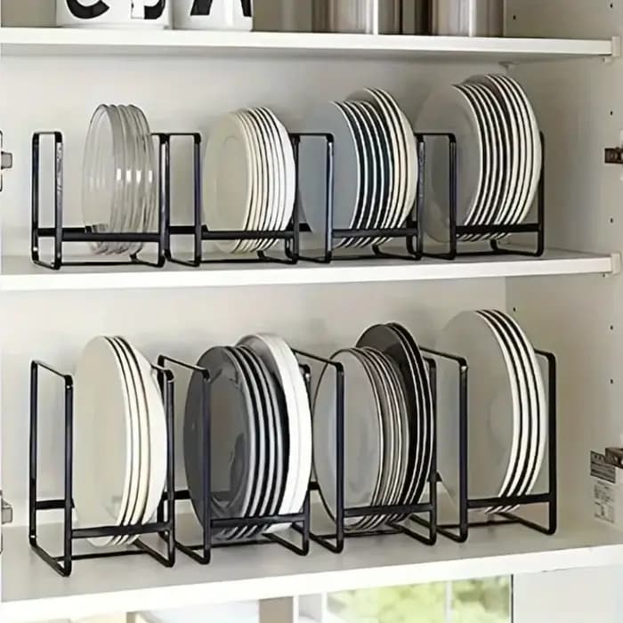 Armoire de cuisine en acier inoxydable et étagère de rangement
