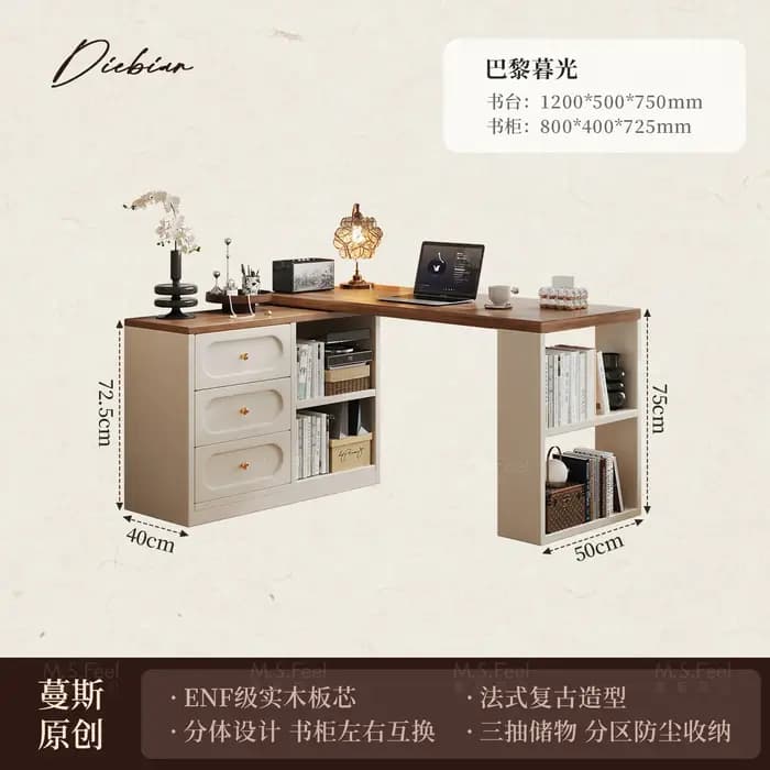 Coiffeuse d'angle en bois avec tiroirs pour chambre à coucher, meuble de rangement pour maquillage, mobilier domestique
