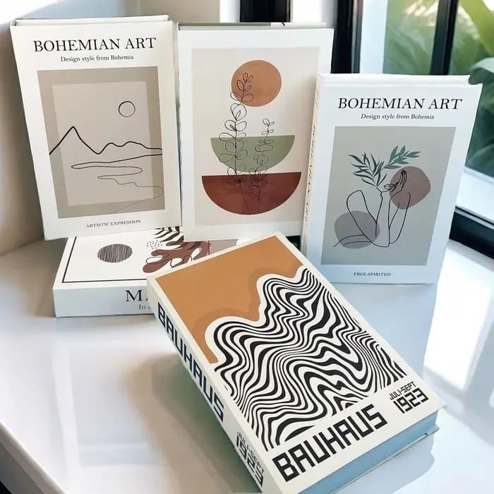 Boîte de rangement de faux livres de luxe Open Paris