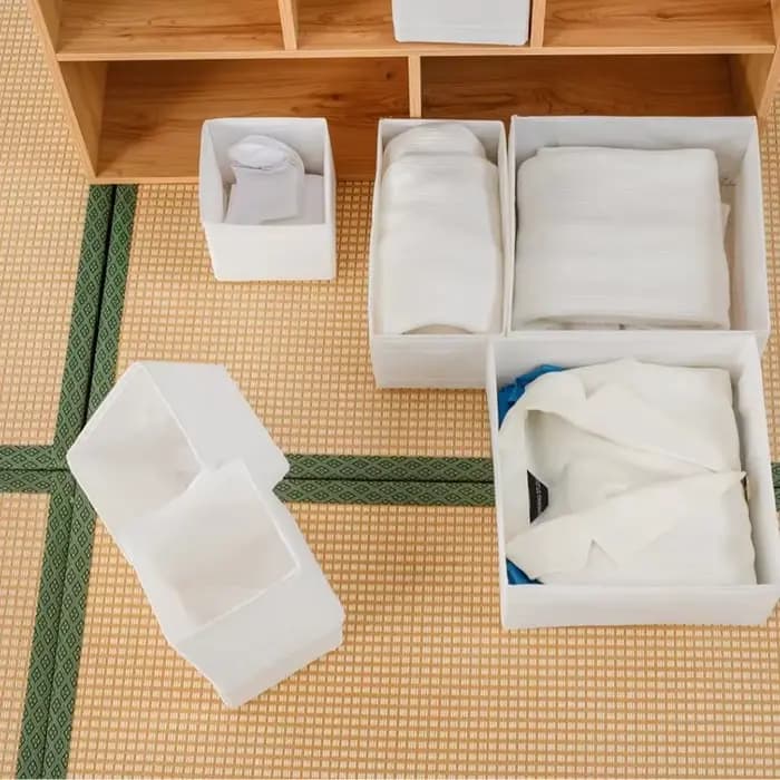 Oxford tiroir organisateur sous-vêtements soutien-gorge boîte de rangement pliable garde-robe conteneurs