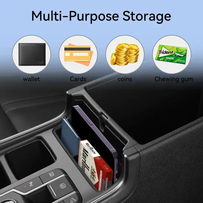 Boîte de rangement pour Console centrale Kia Sorento 2021 – 2023