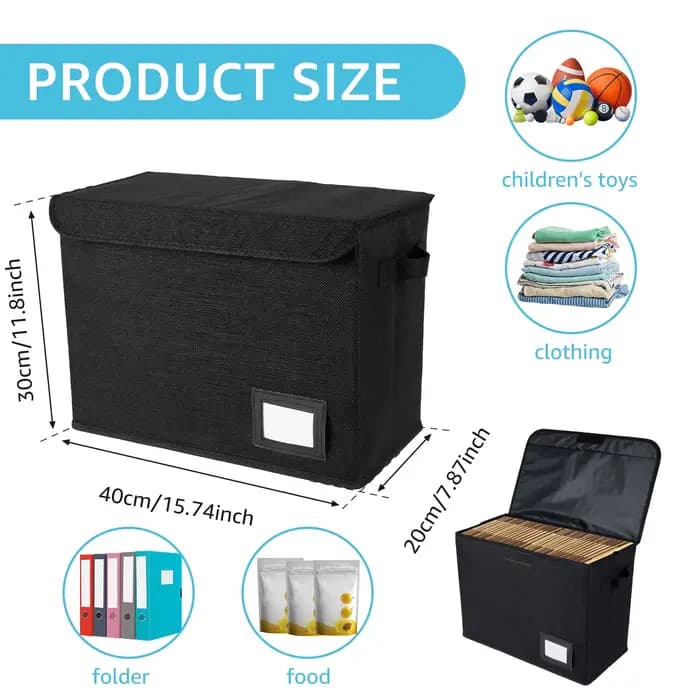 Nouvelle boîte de rangement pliable pour vêtements