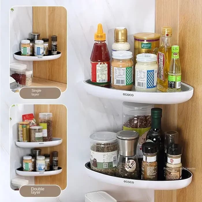 HOEvaluShelf-Rangement mural pour shampoing et cosmétiques
