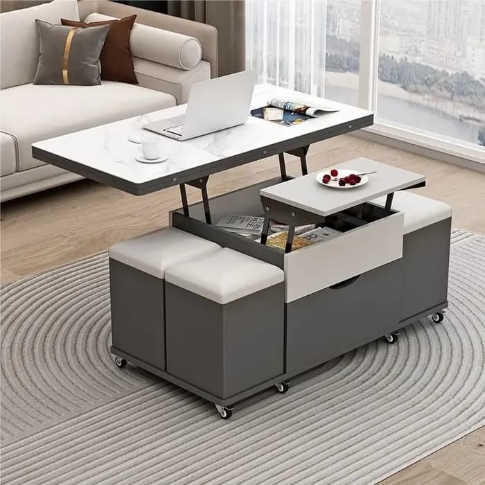 Rangement Magazine Table basse cuisine japonais organisateur cadre