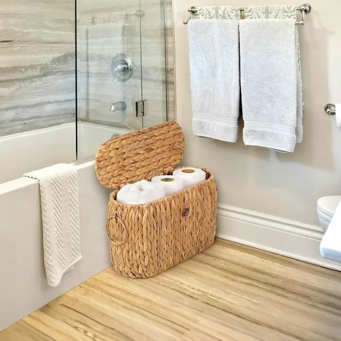 Rangement de papier toilette