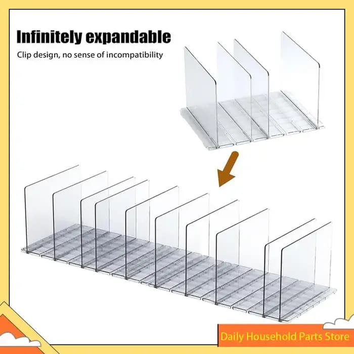 Organisateur de trieur de fichiers de bureau en acrylique