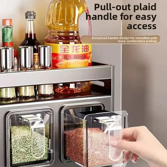 Nouvelle étagère à épices de cuisine