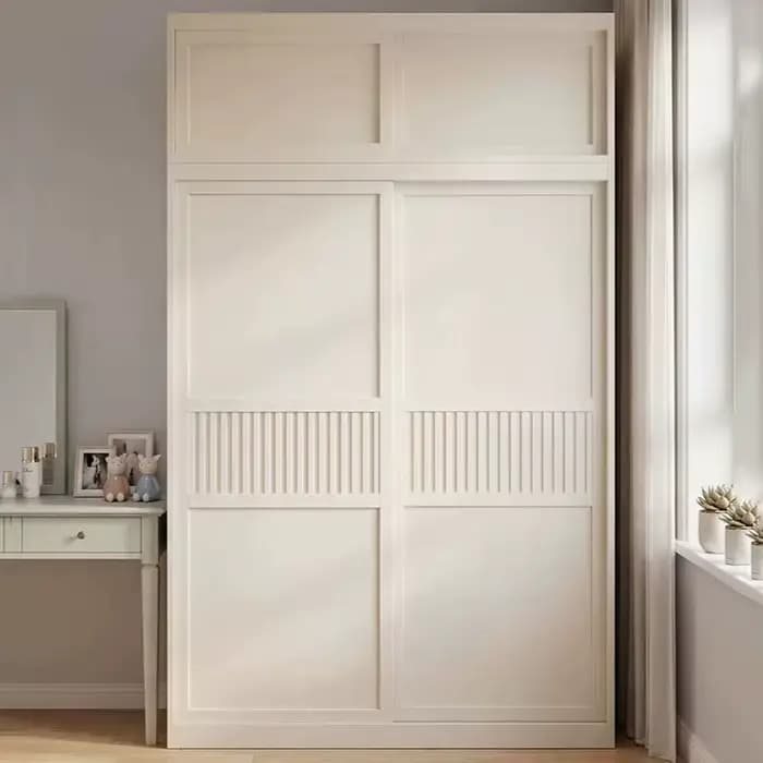 Armoire coulissante de rangement pour chambre à coucher