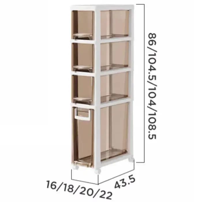 Armoire à espace Ultra-étroit de Style nordique