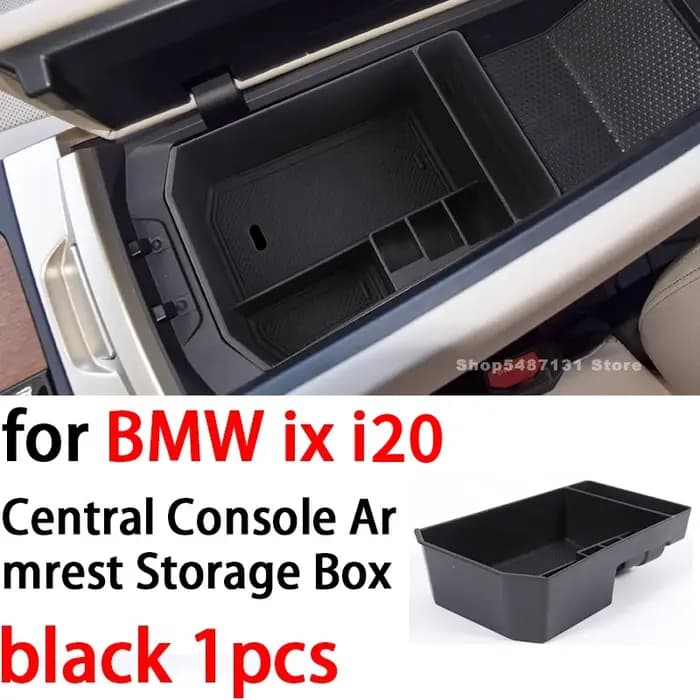 Boîte de rangement d'accoudoir de Console centrale, pour BMW ix i20, accessoires d'intérieur 2022 20