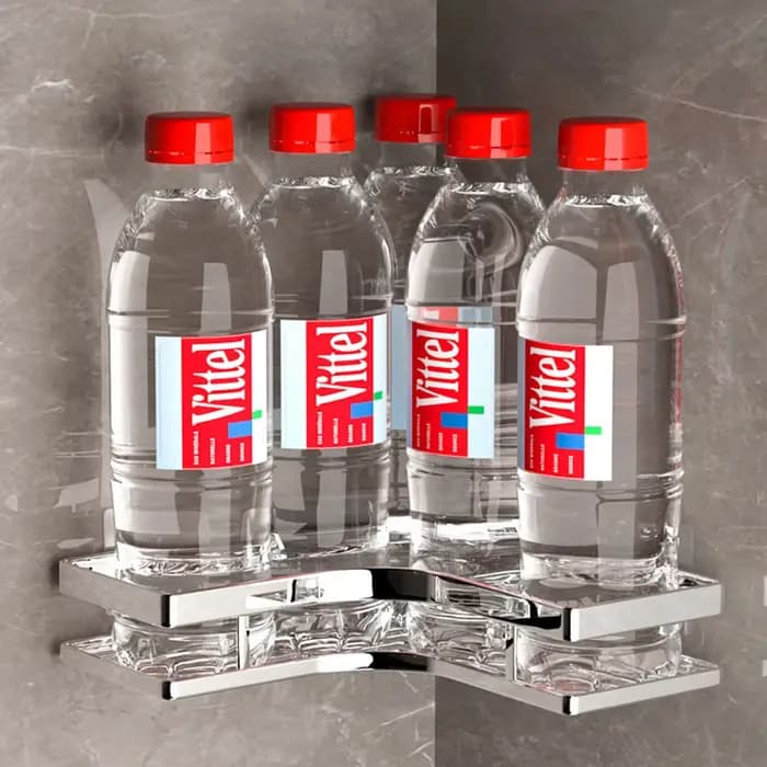 Étagère de montage drainable en acier inoxydable