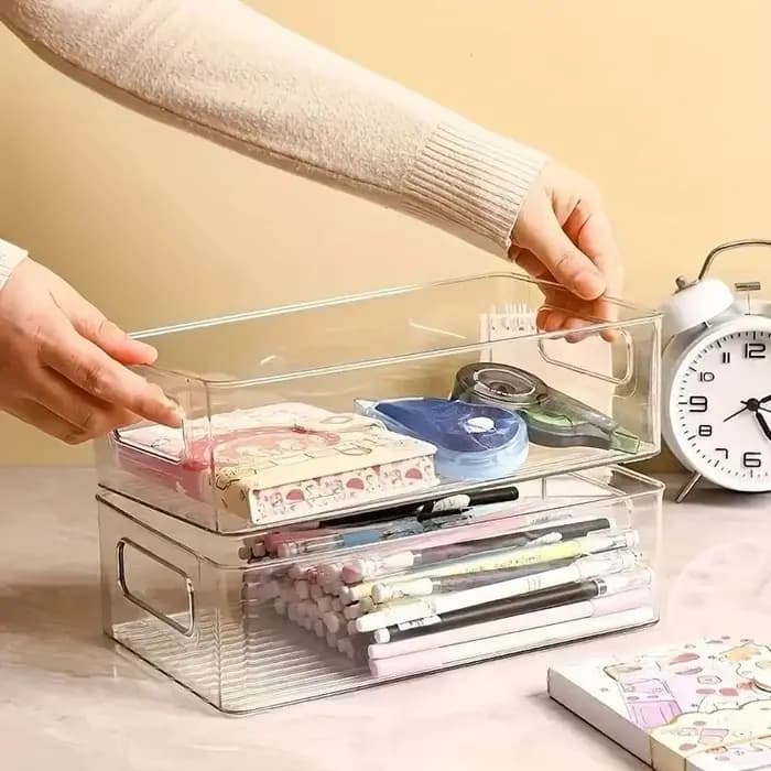 Boîte de rangement de bureau de grande capacité