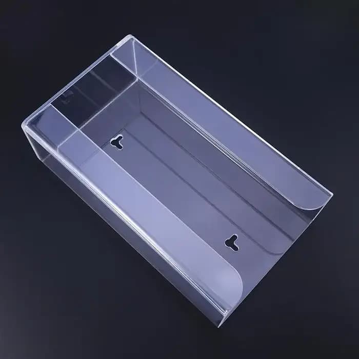 Boîte de rangement transparente pour gants jetables