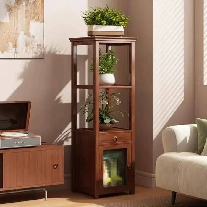 Étagère à fleurs pour plantes d'intérieur