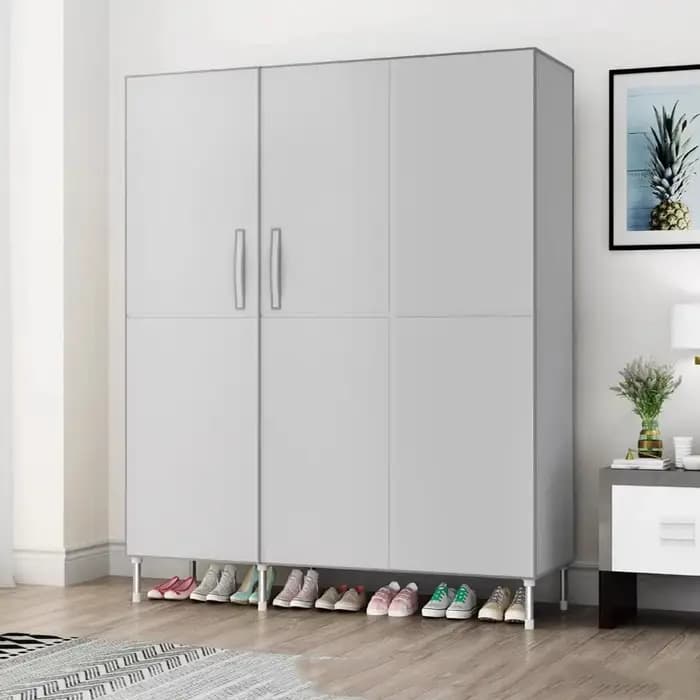 Armoire de rangement multifonction en tissu pour chambre à coucher