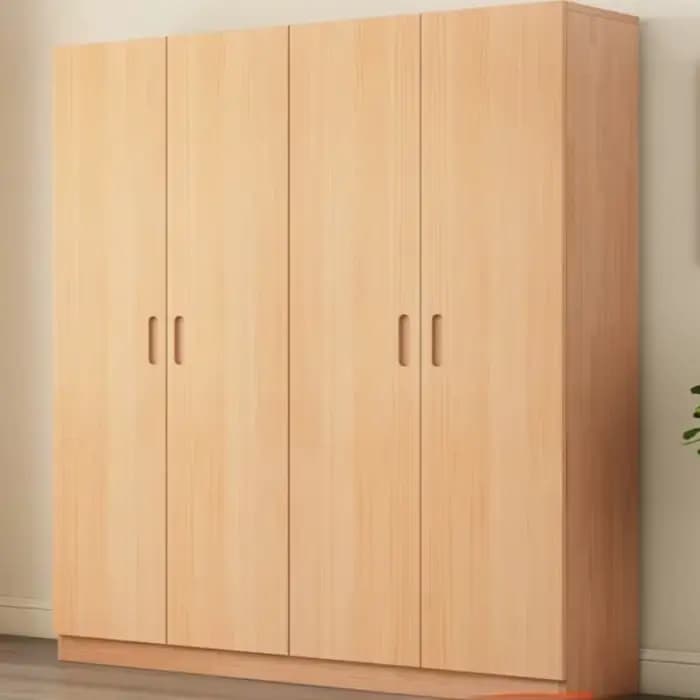 Armoire de rangement artisanale étroite de luxe en bois moderne pour la maison